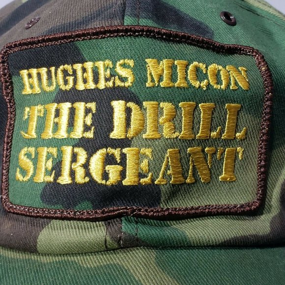Vintage Hughes Micon Camouflage Hat Mesh K-brand USA trucker hat Patch Snapback - Picture 5 of 10